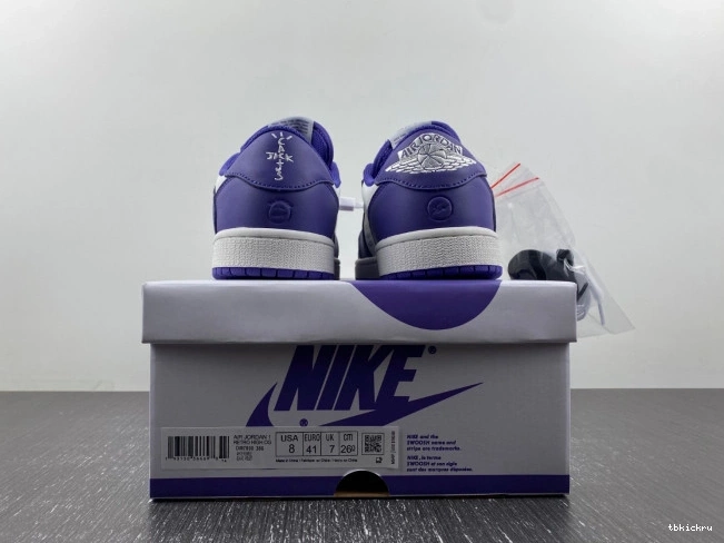 Reps TBK CUSTOM SCOTT X X 1 TRAVIS DM7890-386 AIR JORDAN OFF-WHITE 0725
